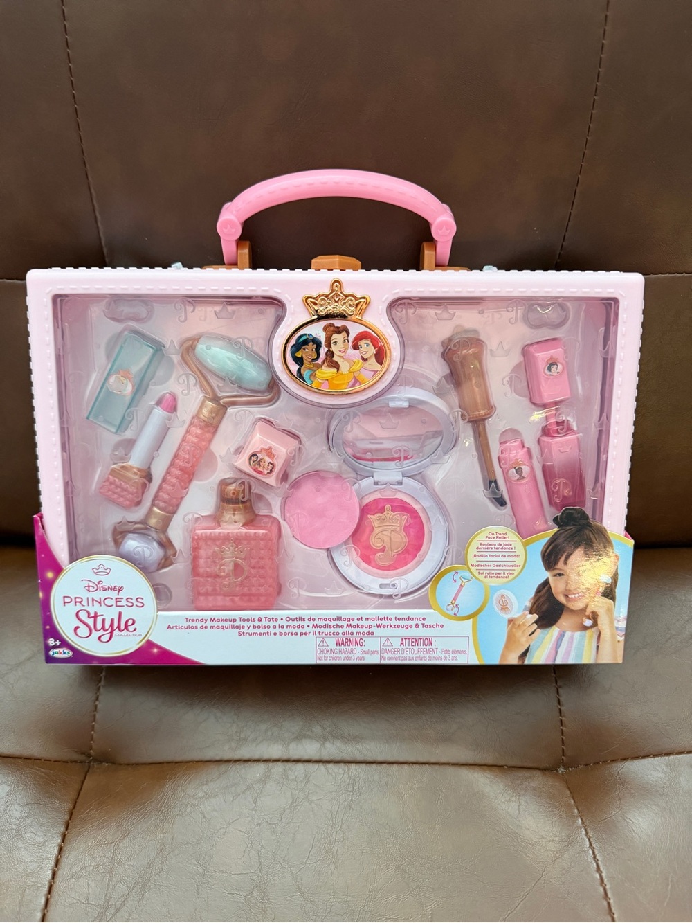 NEW Disney Princess Style Collection Makeup Tools & Tote Pretend Play Set
